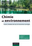 Front page of the book "Chimie et Environnement"