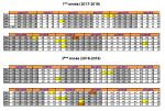 Exemple de calendrier