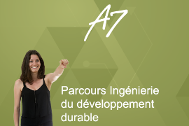 Parcours Ingénierie du développement durable